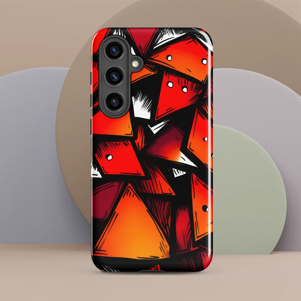 Dynamic Geometry of Red and Orange