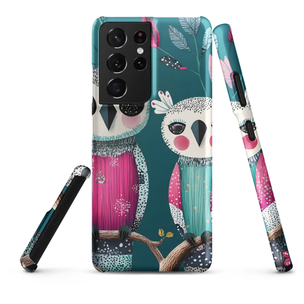 Whimsical Duo: A Celebration of Nature and Color