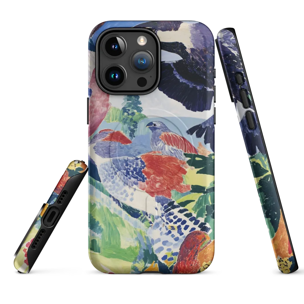 Symphony of Birds | Phone Case |  15 Pro Max | MagSafe® Tough Case | Matte