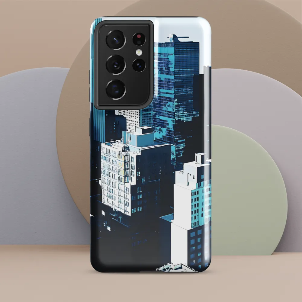 Urban Serenity: A Minimalist Cityscape