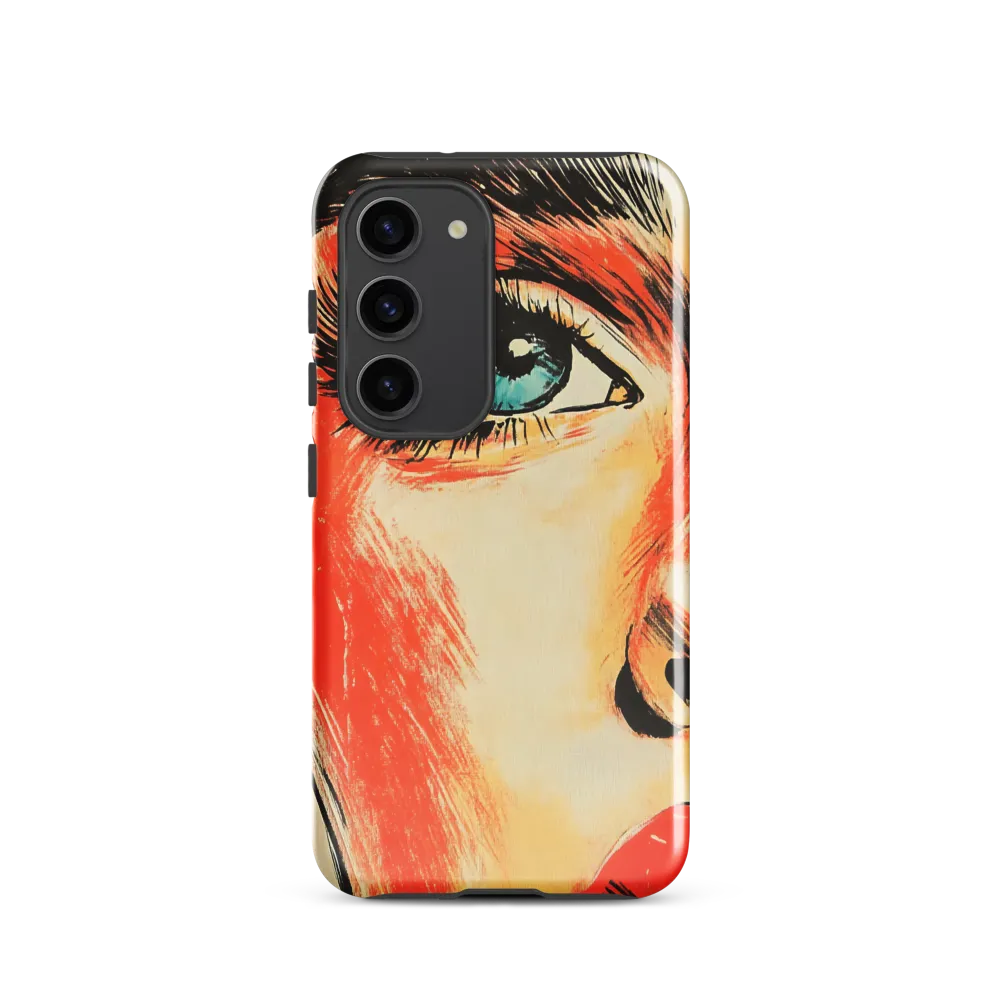 Intense Gaze: A Pop Art Portrait