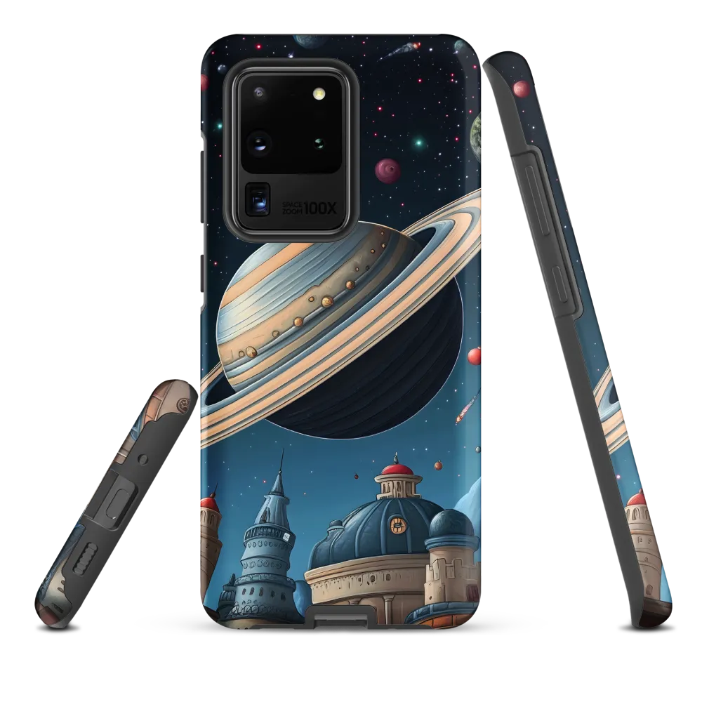 Celestial Cityscape: Wonders of the Cosmos