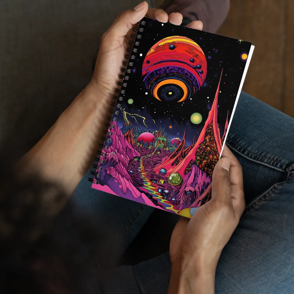 Celestial Dreamscape | Spiral Notebook