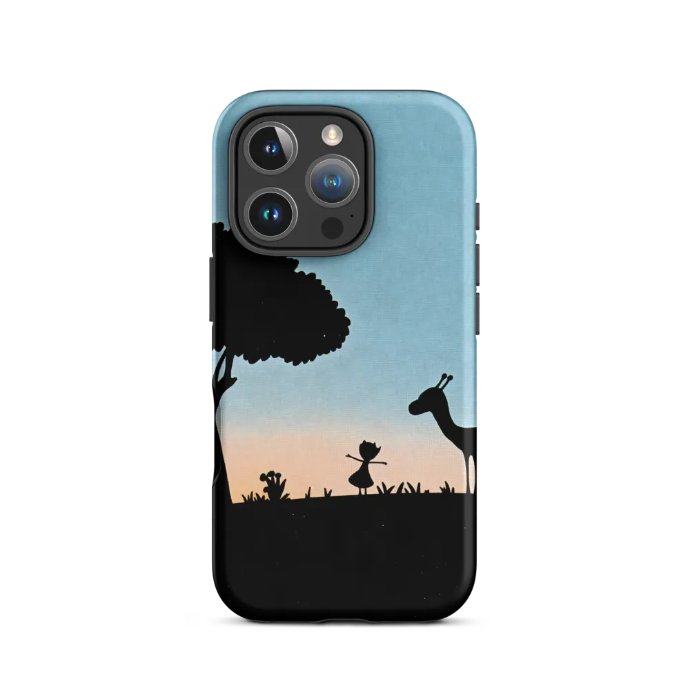 Curiosity in the Silhouette | Phone Case |  16 Pro | Tough Case | Matte