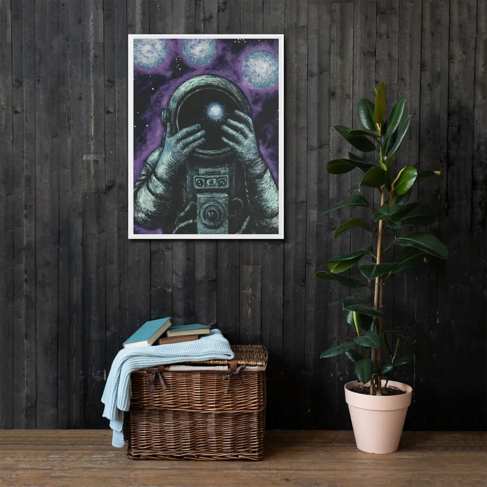 Beyond the Stars | Canvas with White Frame | 24″×32″