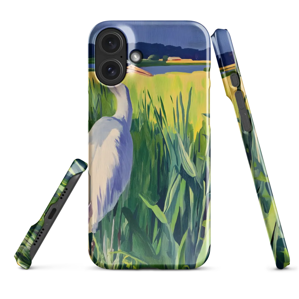 Graceful Presence: The Heron in the Meadow