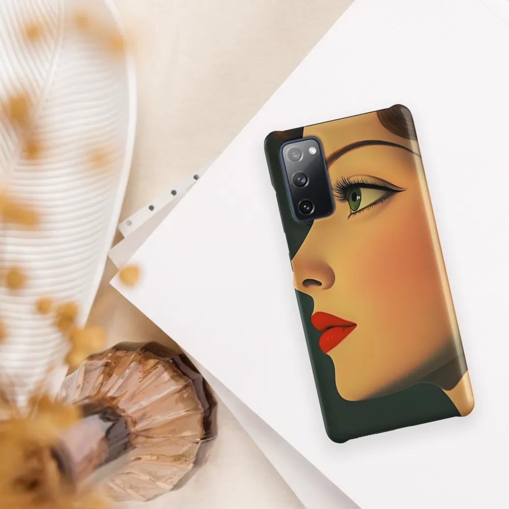 Elegance in Profile | Phone Case |  S20 FE | Snap Case | Matte