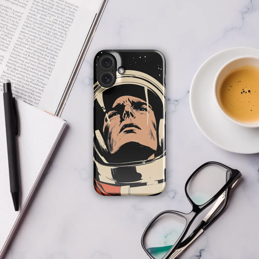 Gaze of the Astronaut | Phone Case |  16 Plus | Snap Case | Glossy