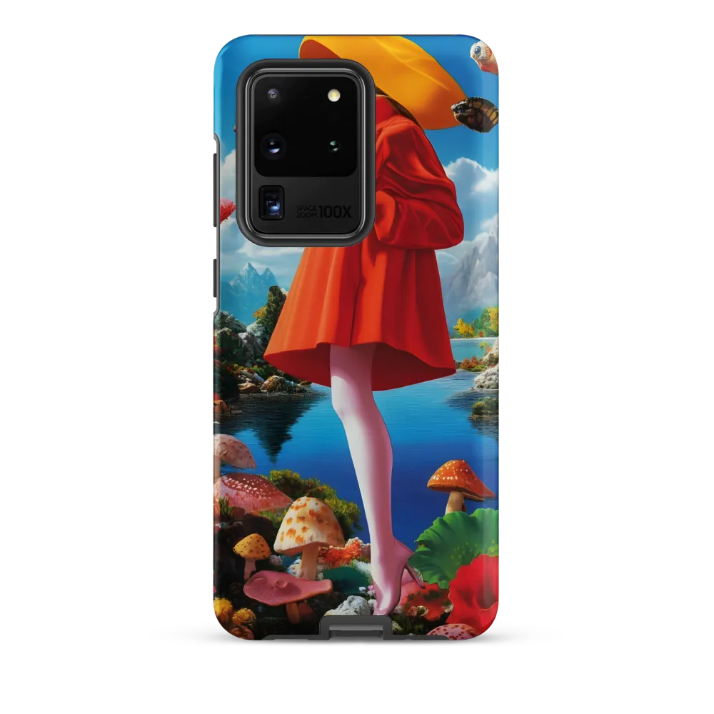 Dreamscape in Orange and Blue