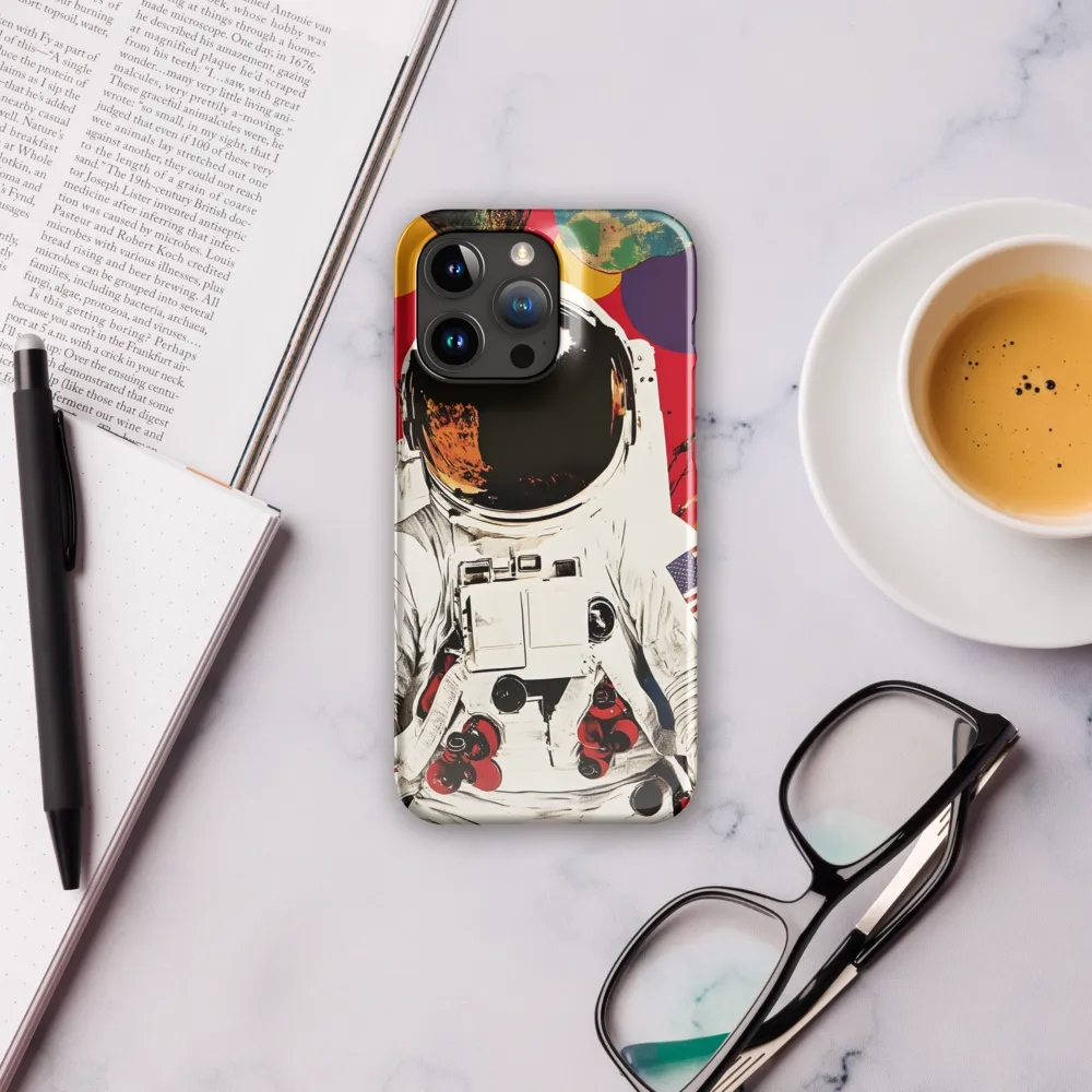 Cosmic Exploration: The Astronaut's Journey | Phone Case |  15 Pro Max | Snap Case | Glossy
