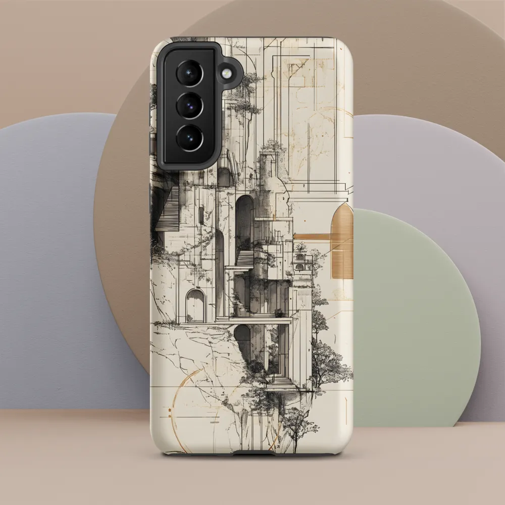 Ethereal Architectures | Phone Case |  S21 Plus | Tough Case | Matte