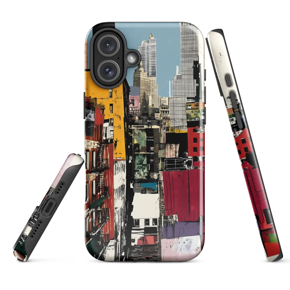 Urban Collage: A Vivid Cityscape