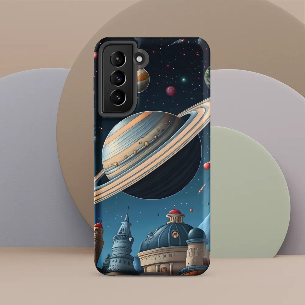 Celestial Cityscape: Wonders of the Cosmos