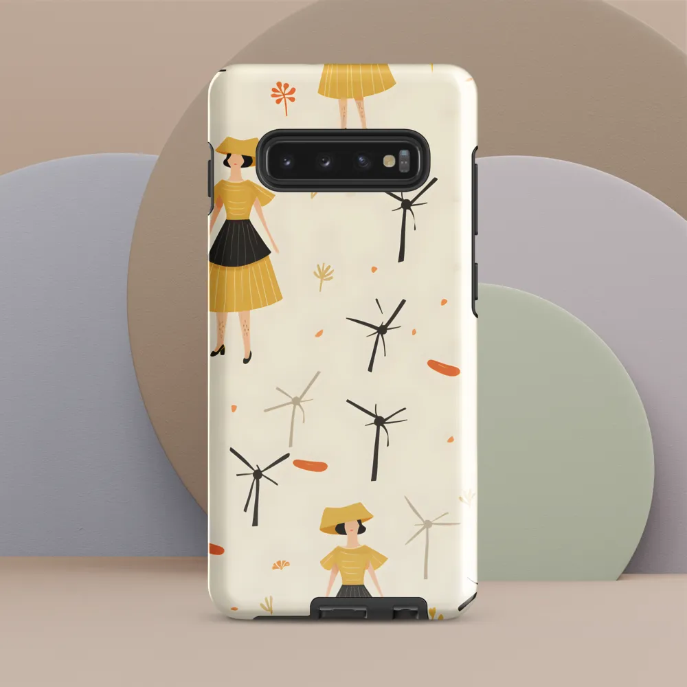 Whimsical Patterns of Nature and Femininity