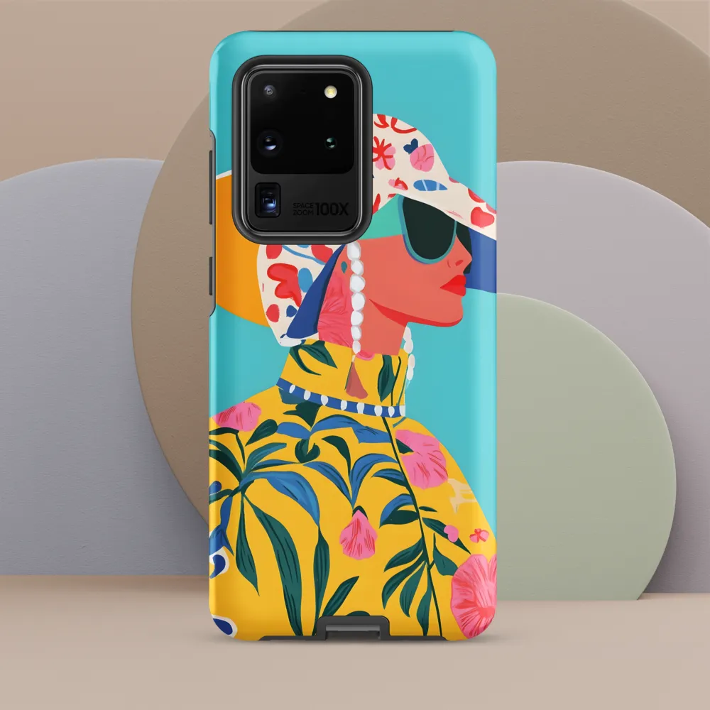 Tropical Confidence: A Fashion Portrait