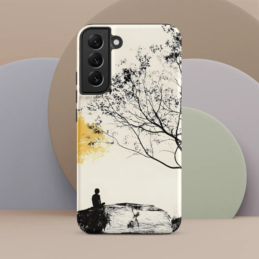 Whispers of Solitude | Phone Case |  S22 Plus | Tough Case | Matte