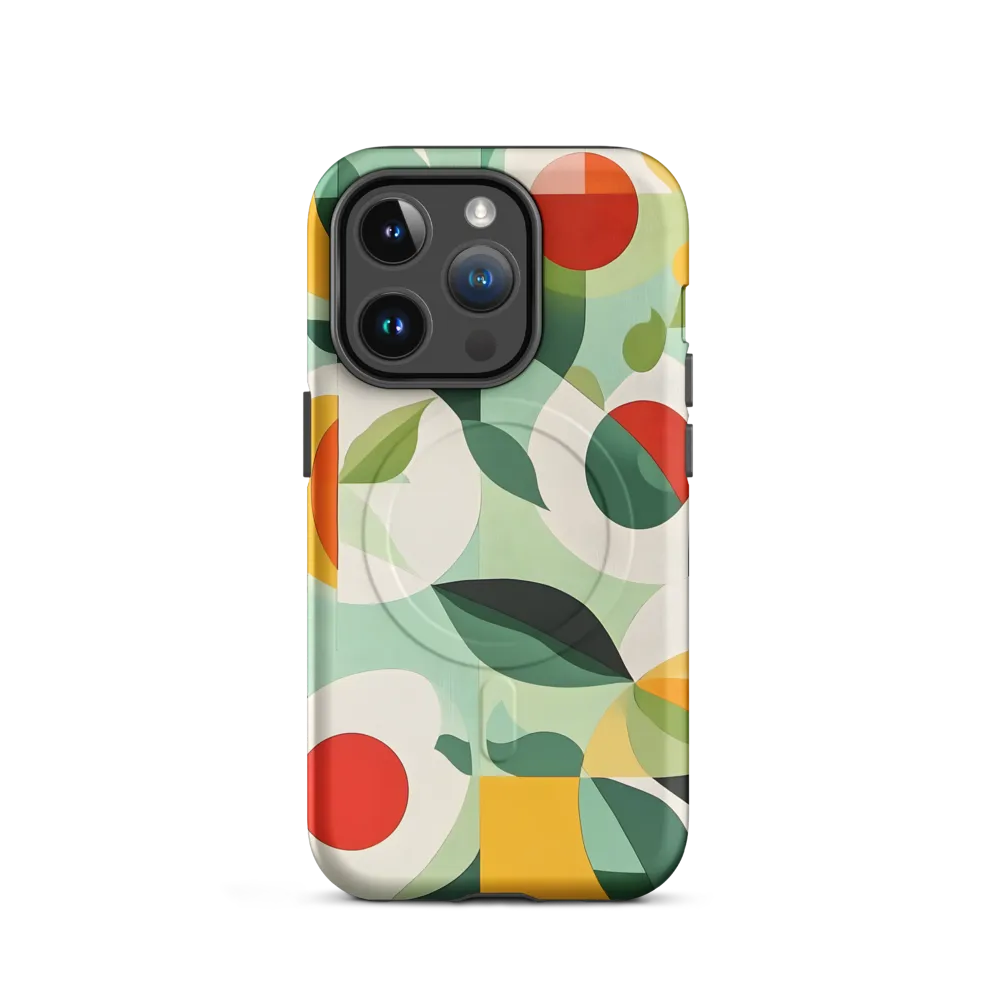 Harmony in Shapes: A Playful Abstract Design