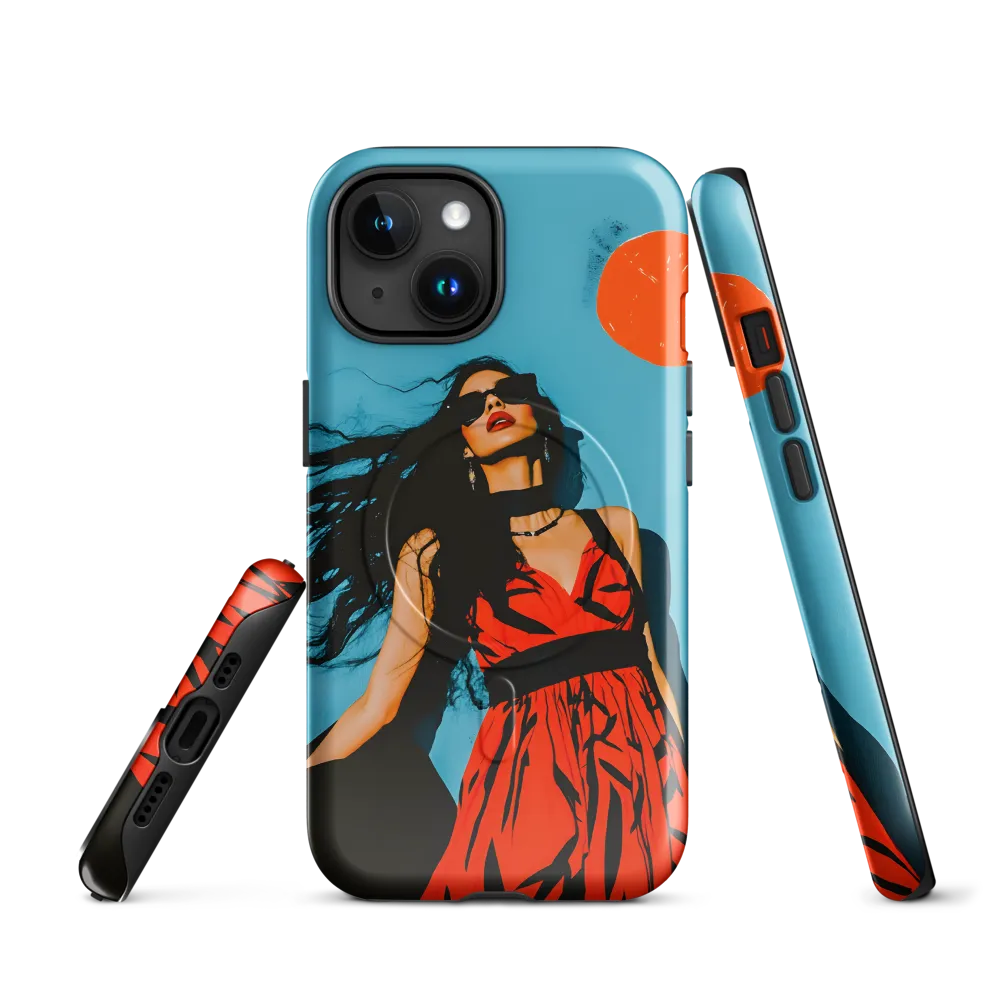 Sunset in Fashion: A Modern Portrait