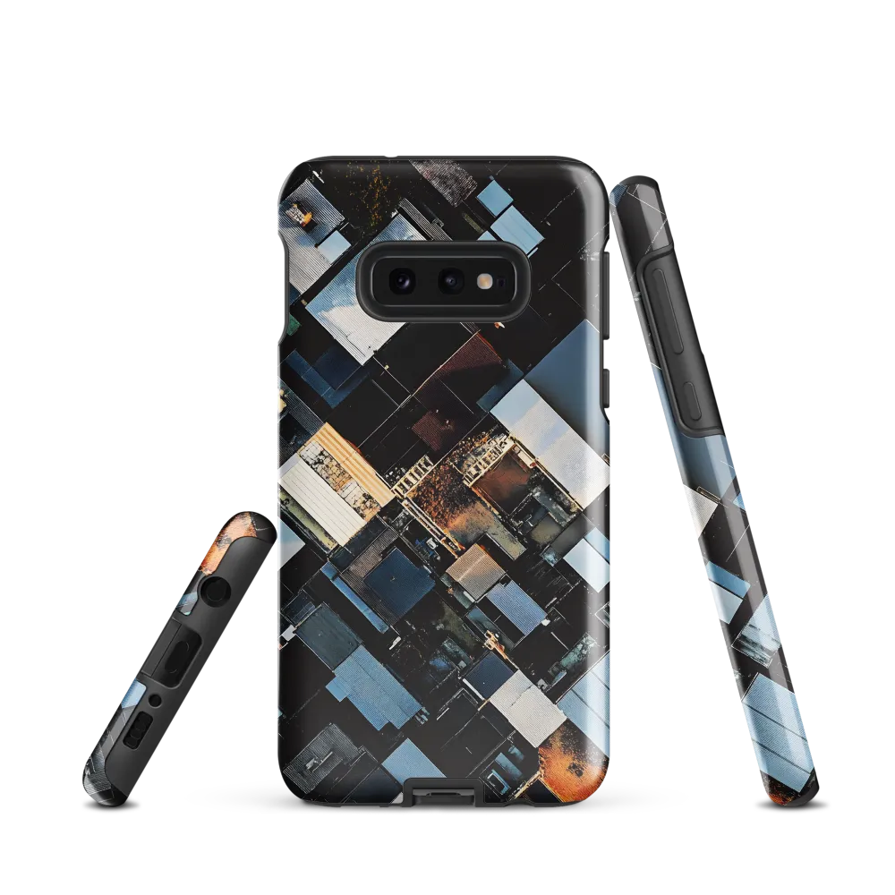 Urban Mosaic from Above