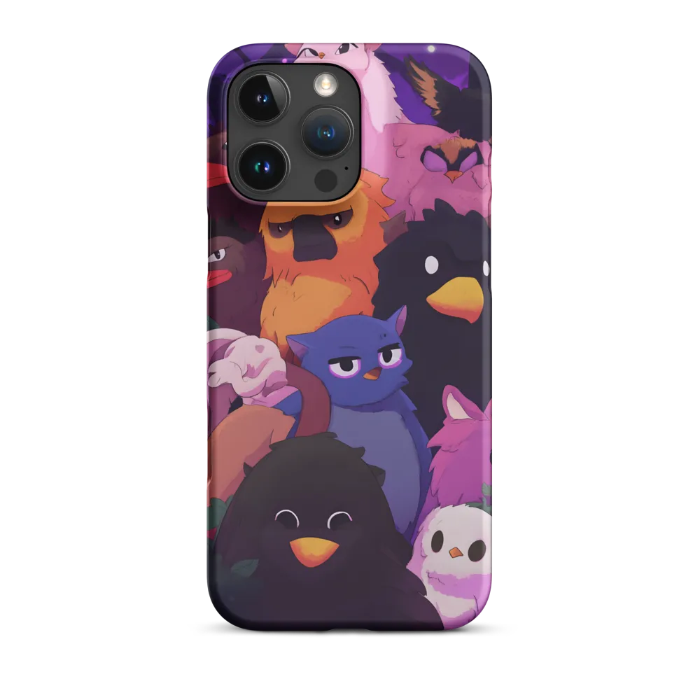 Whimsical Avian Gathering