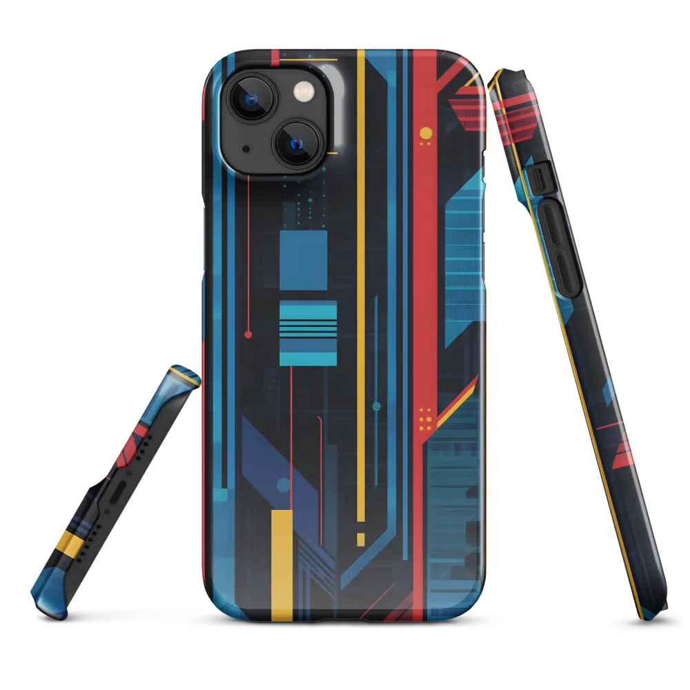 Symphony of Lines | Phone Case |  14 Plus | Snap Case | Glossy