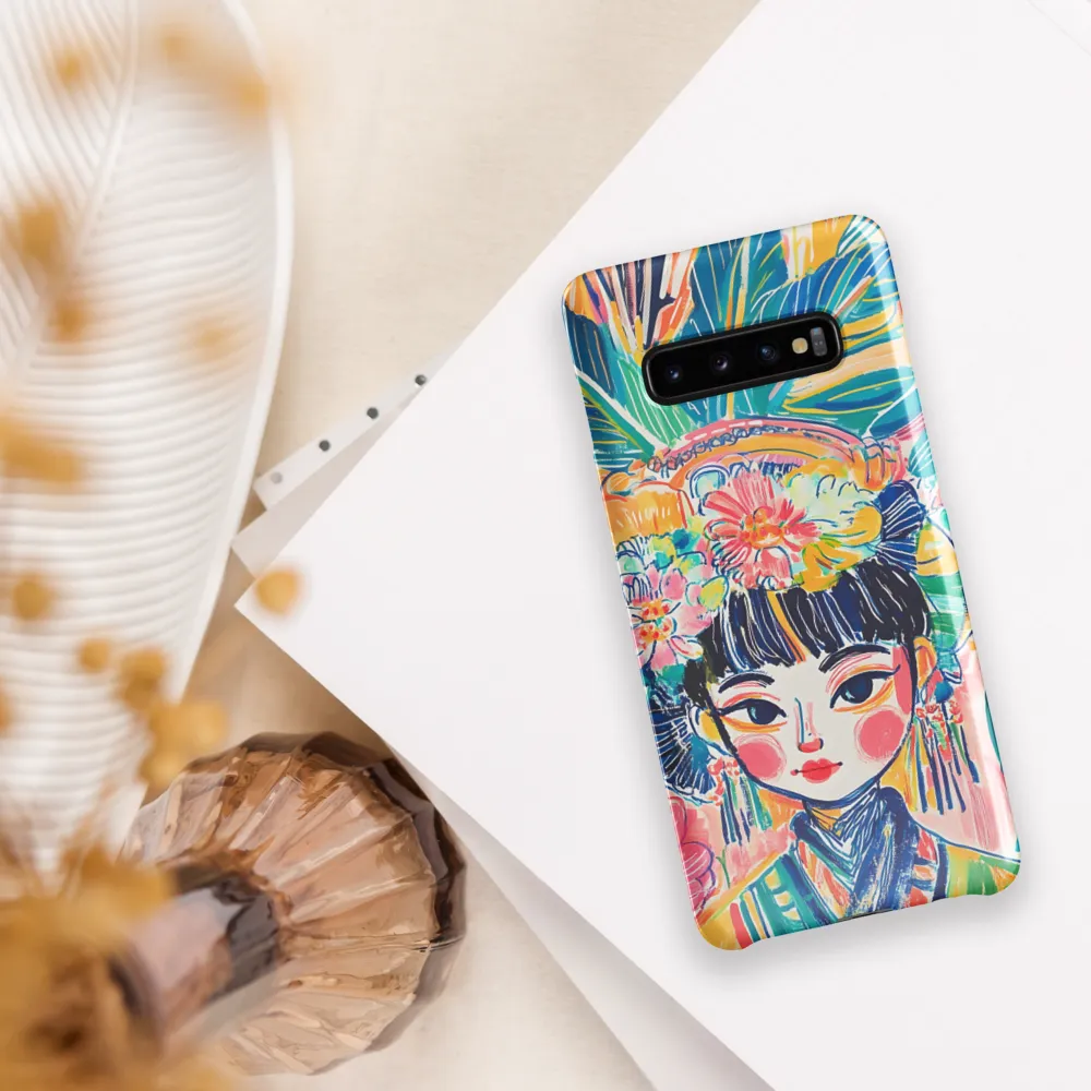 Blossoming Serenity | Phone Case |  S10 Plus | Snap Case | Glossy