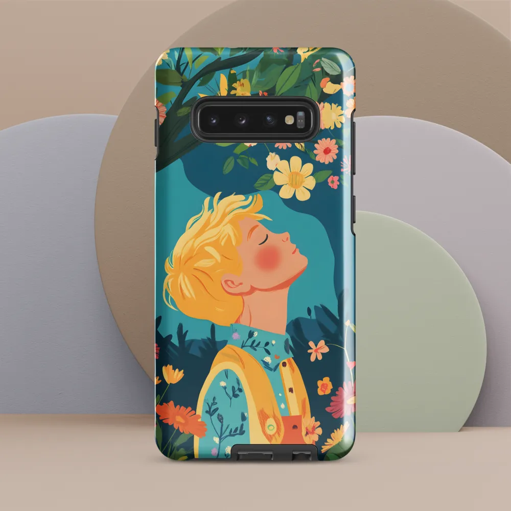 Reverie in Bloom | Phone Case |  S10 Plus | Tough Case | Glossy