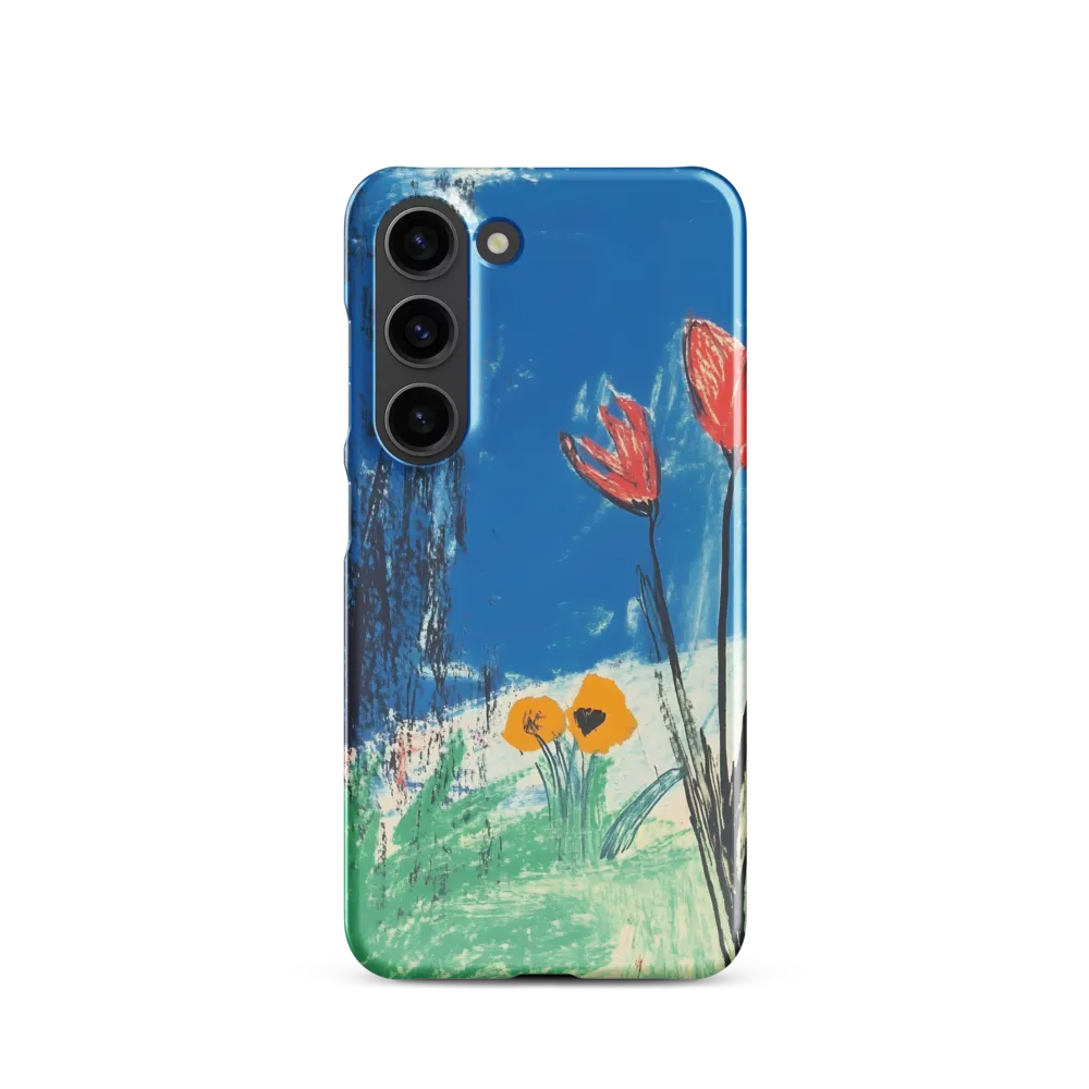 Joyful Blossoms in Blue