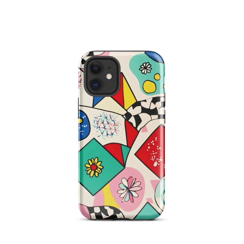 Joyful Geometry: A Playful Dance of Shapes and Colors