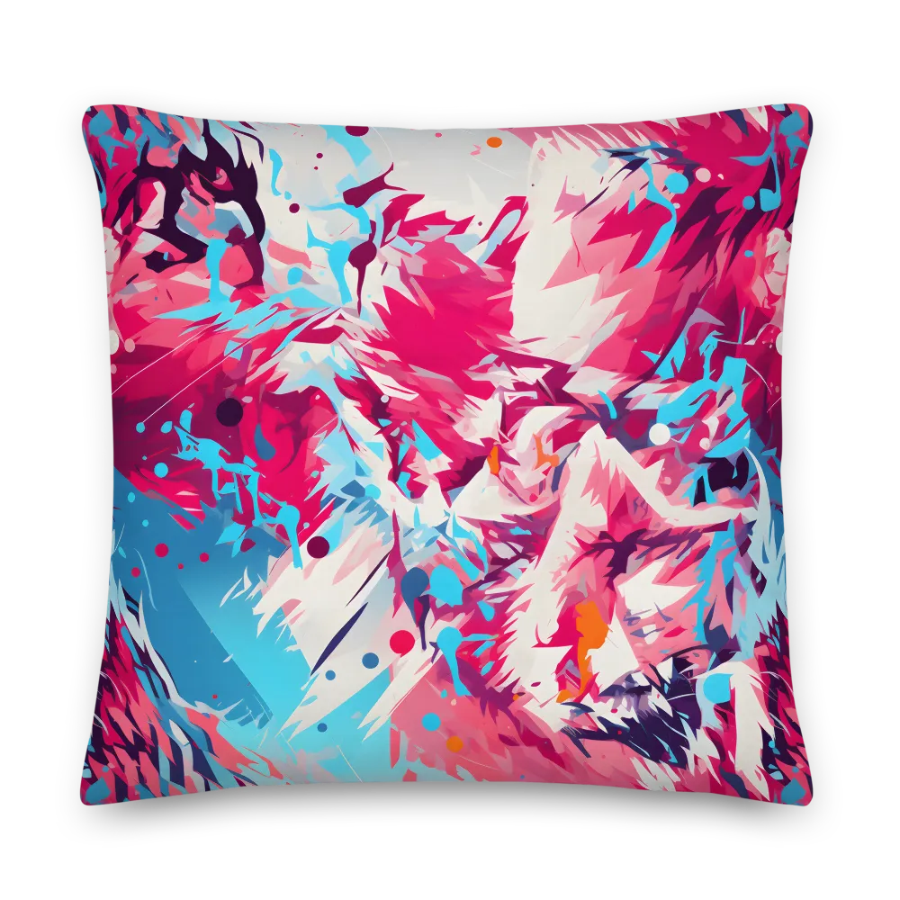 Energized Abstraction | Pillow | 22″×22″