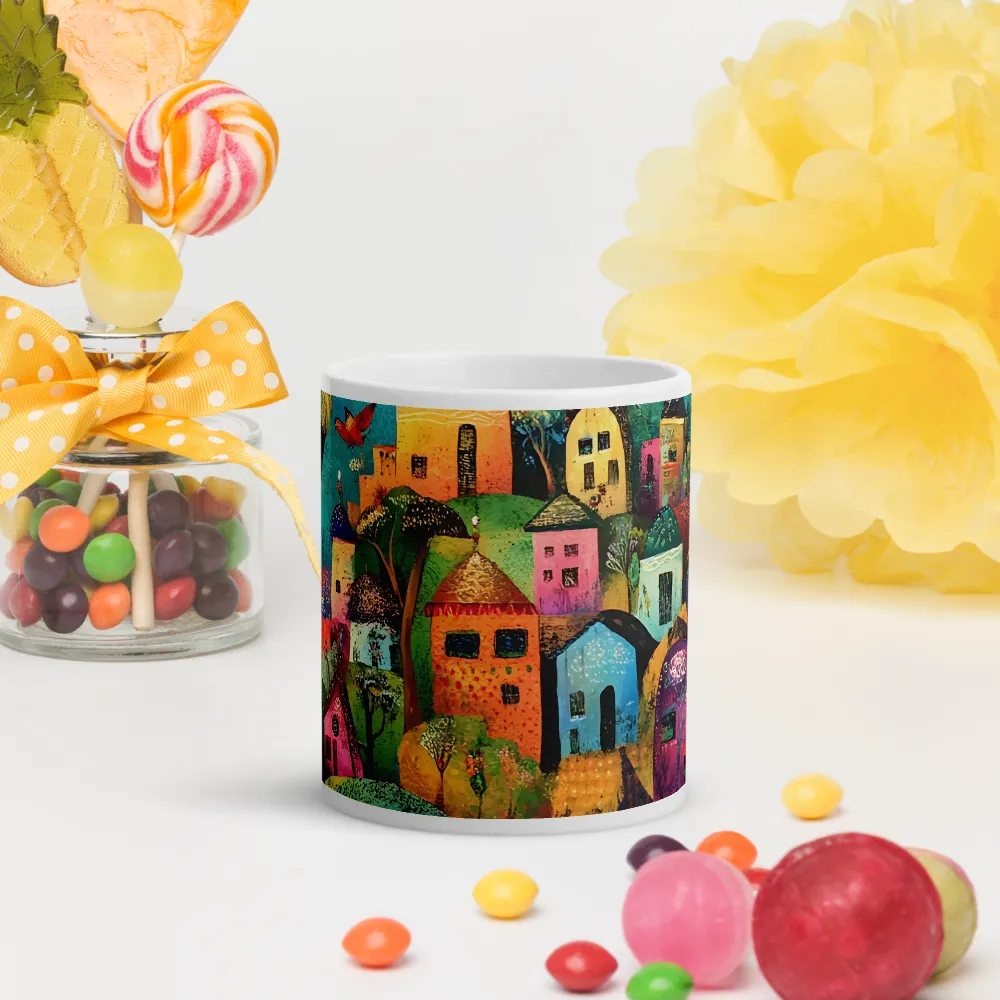 Whimsical Village Harmony | Mugs | Multiple Sizes & Colors