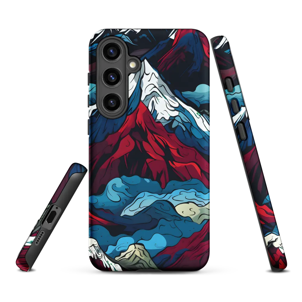 Mountain Majesty: An Abstract Voyage
