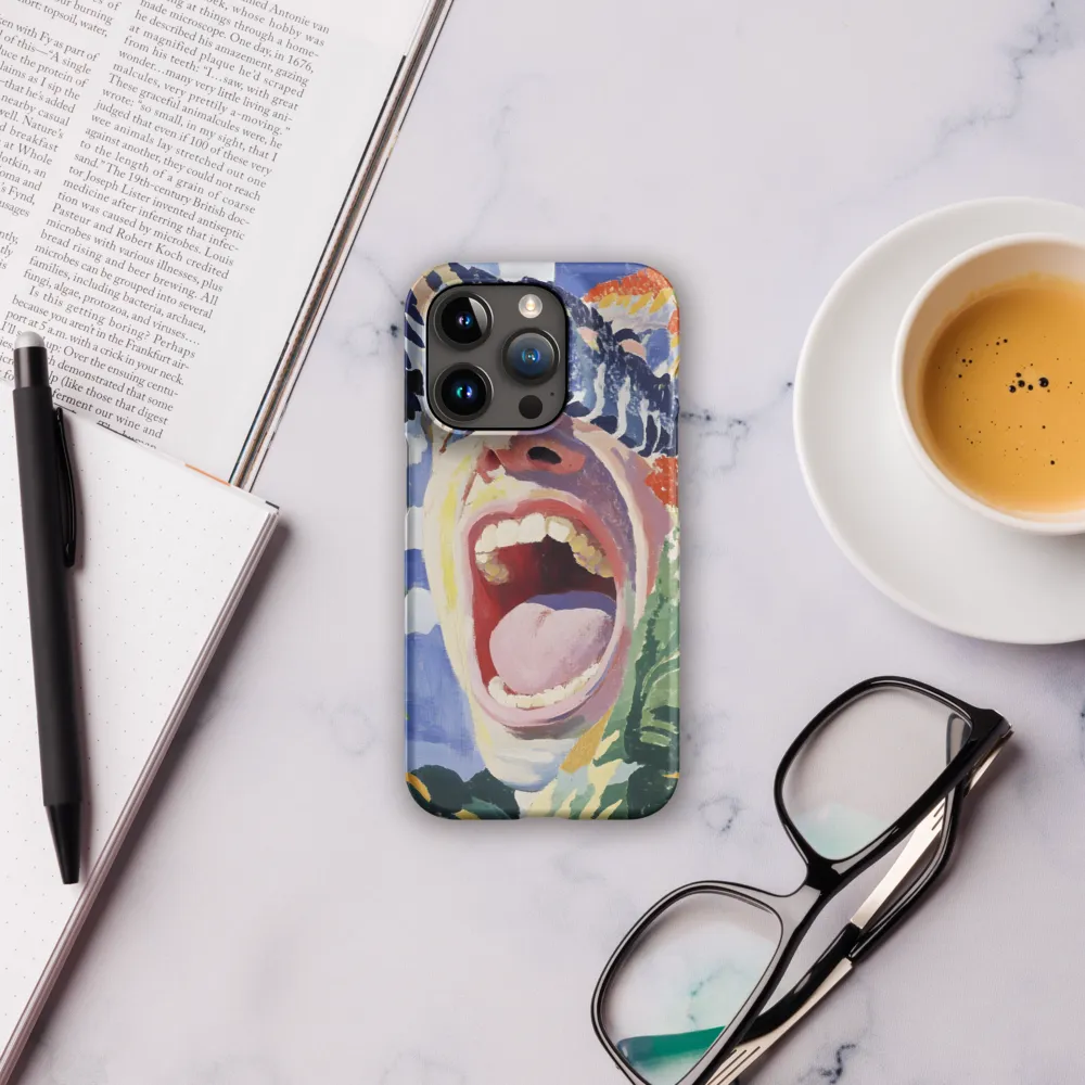 The Echo of Anguish | Phone Case |  15 Pro | Snap Case | Matte