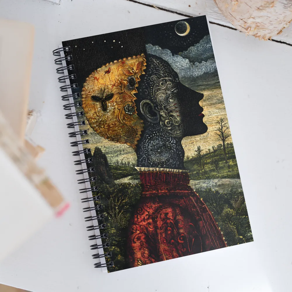 The Fragmented Mind | Spiral Notebook