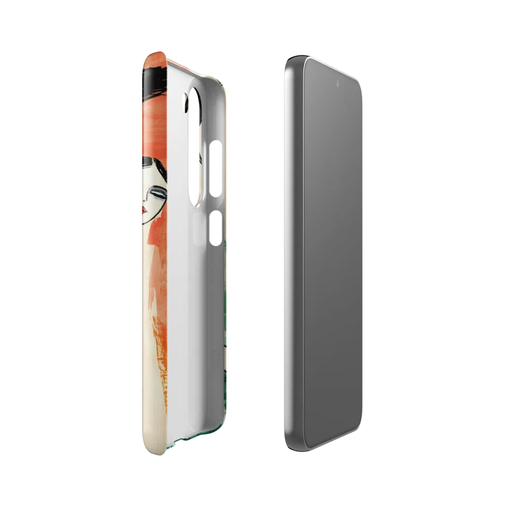 Elegance in Flight | Phone Case |  S23 | Snap Case | Glossy