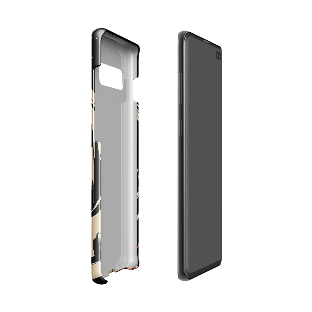 Gaze of the Astronaut | Phone Case |  S10 | Snap Case | Glossy