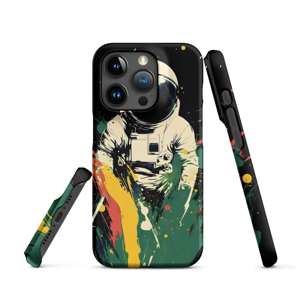 Cosmic Splash: The Astronaut's Journey