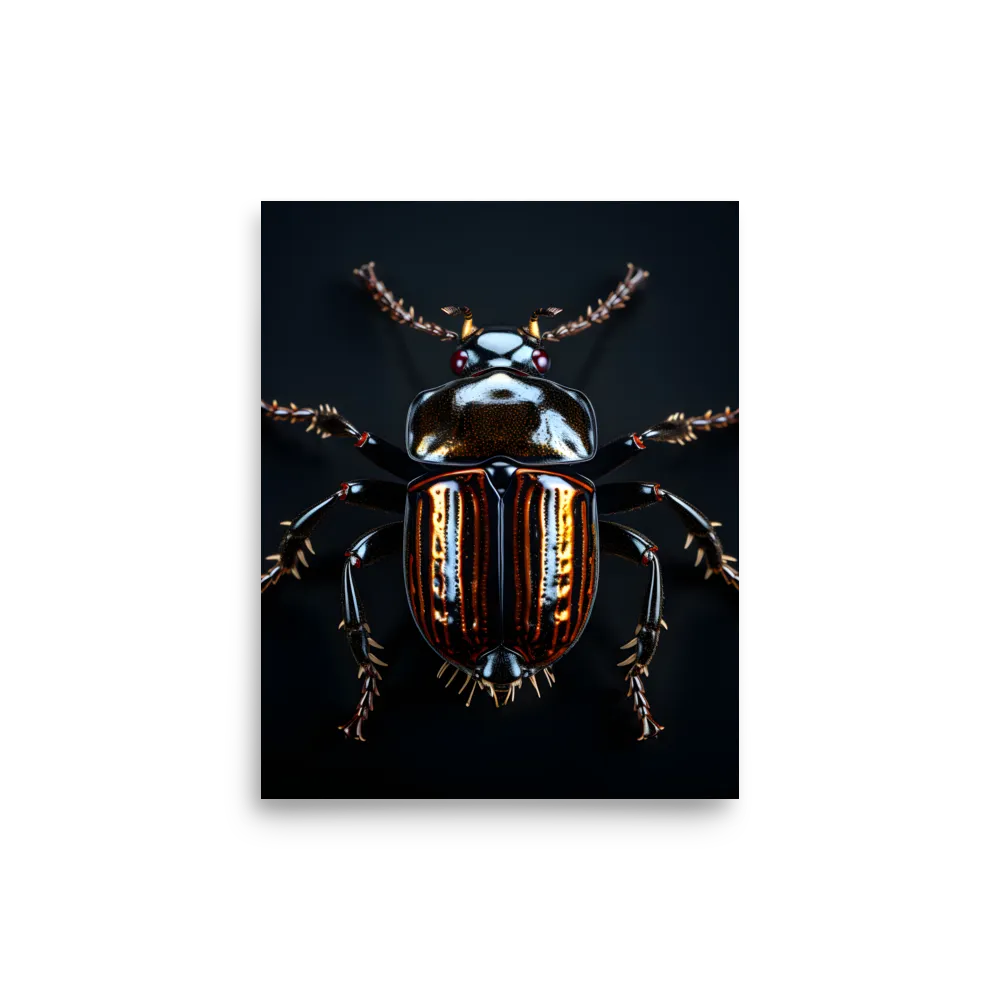 Luminous Insect Majesty | Poster | 8″×10″