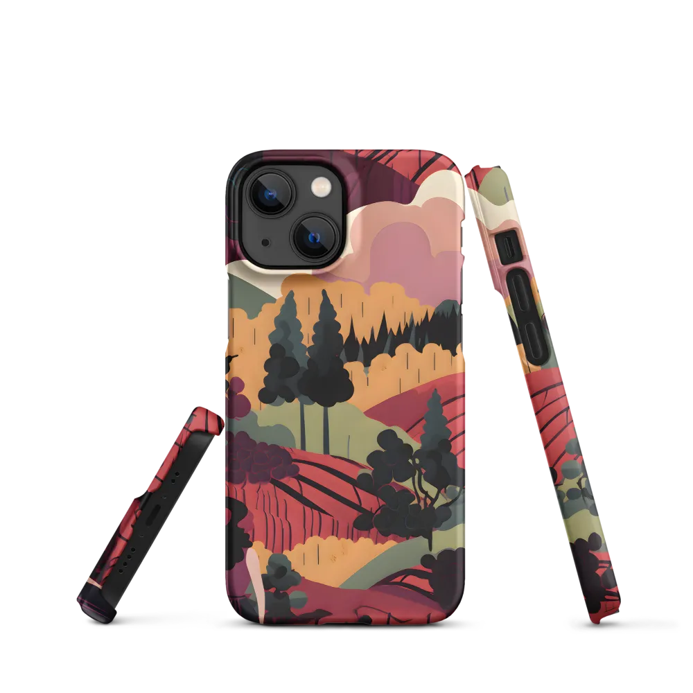 Harmony of Grapes and Life | Phone Case |  13 Mini | Snap Case | Matte