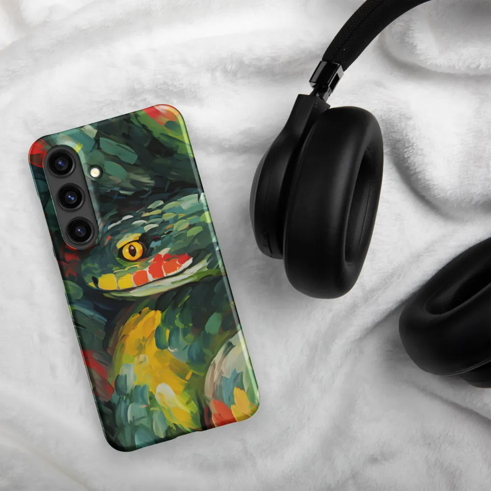 Enigmatic Coils | Phone Case |  S24 | Snap Case | Matte