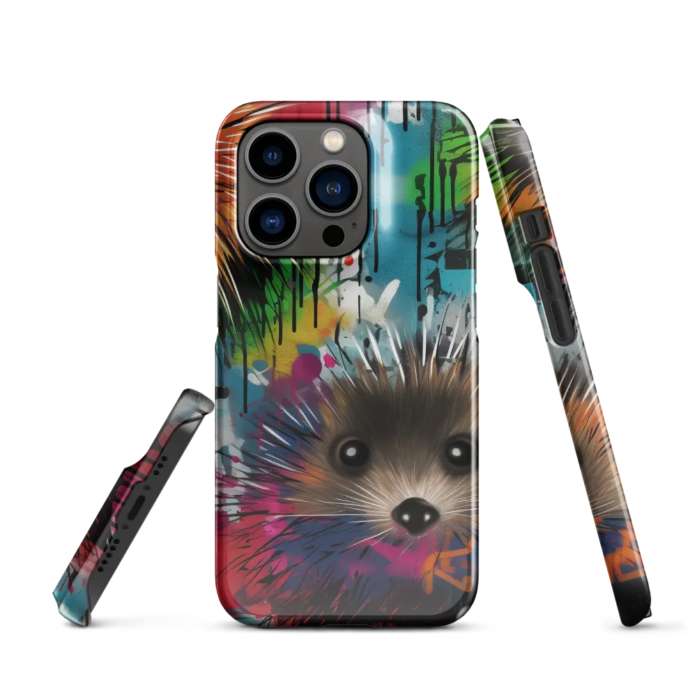 Whimsical Hedgehogs in a Kaleidoscopic Wonderland