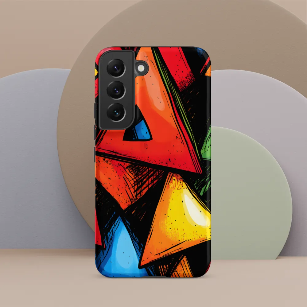 Vibrant Triangles in Abstract Harmony