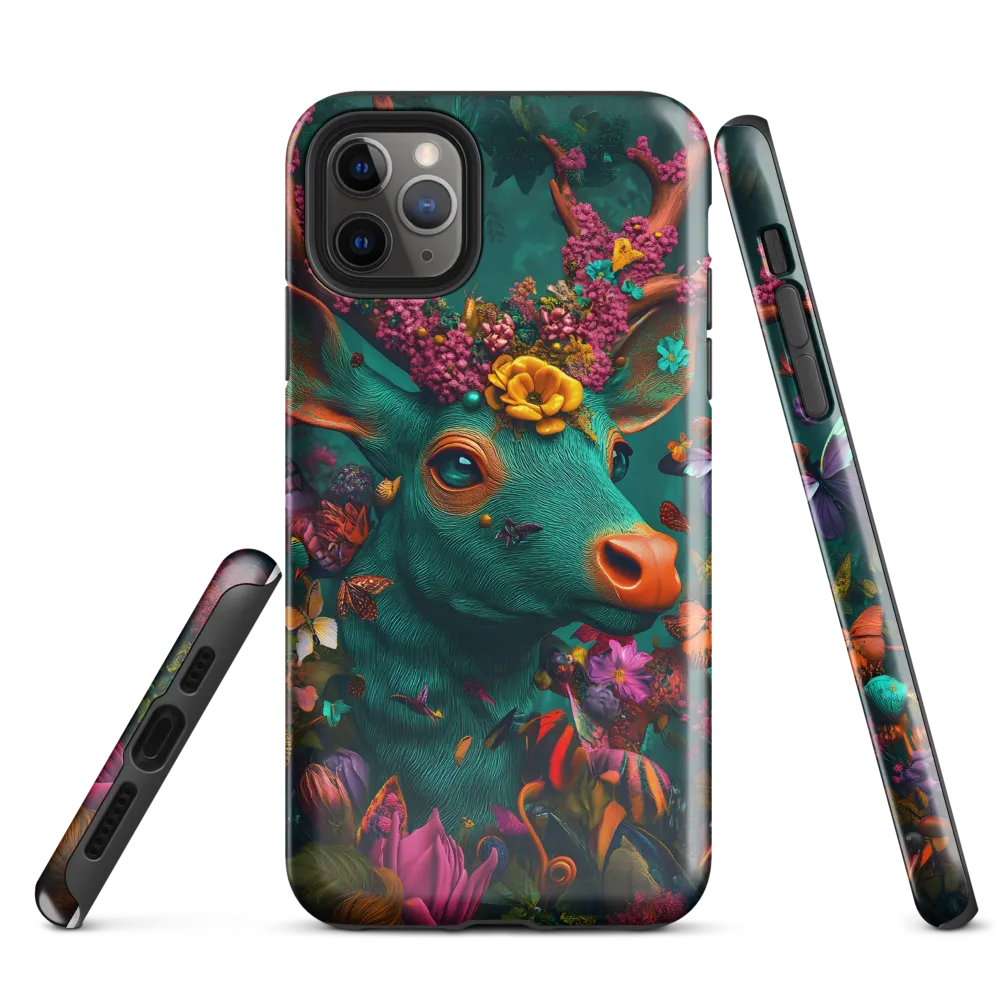 Whimsical Blossoms of the Enchanted Forest | Phone Case |  11 Pro Max | Tough Case | Glossy