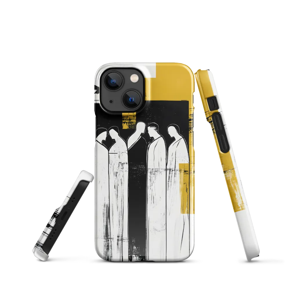 Contemplative Assemblage | Phone Case |  13 Mini | Snap Case | Glossy