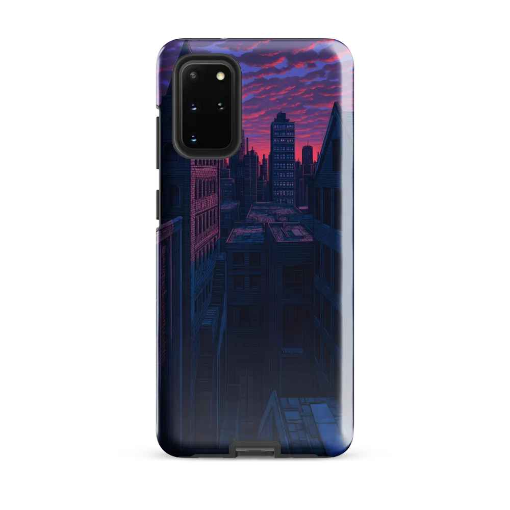 City of Secrets at Dusk | Phone Case |  S20 Plus | Tough Case | Glossy