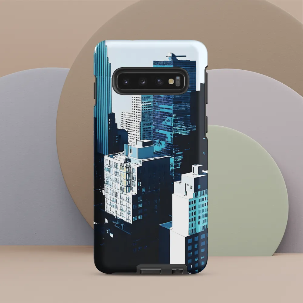 Urban Serenity: A Minimalist Cityscape