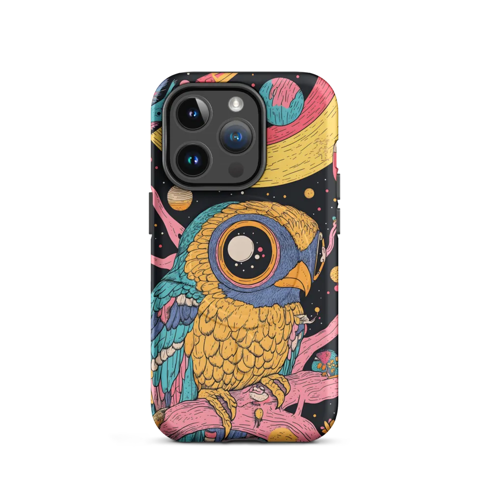 Whimsical Cosmic Owl | Phone Case |  14 Pro | MagSafe® Tough Case | Matte