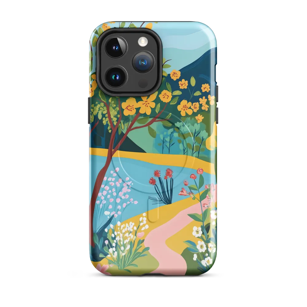 Blossoms by the Tranquil Waters