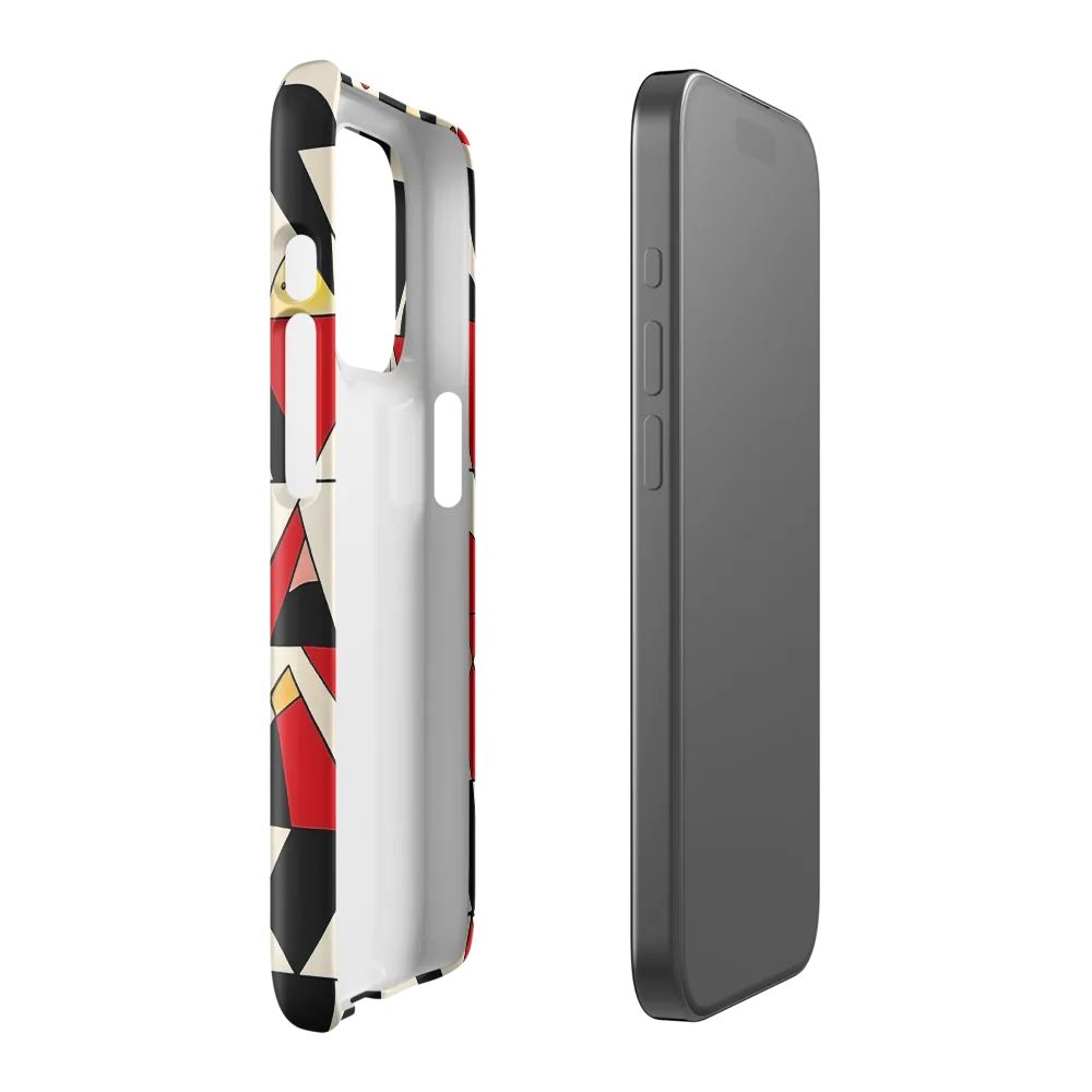 Dynamic Geometric Harmony | Phone Case |  15 Pro | Snap Case | Glossy