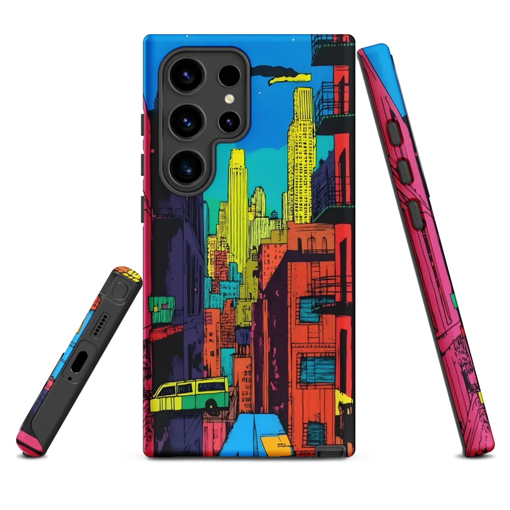 Urban Vibrance: A Pop Art Cityscape